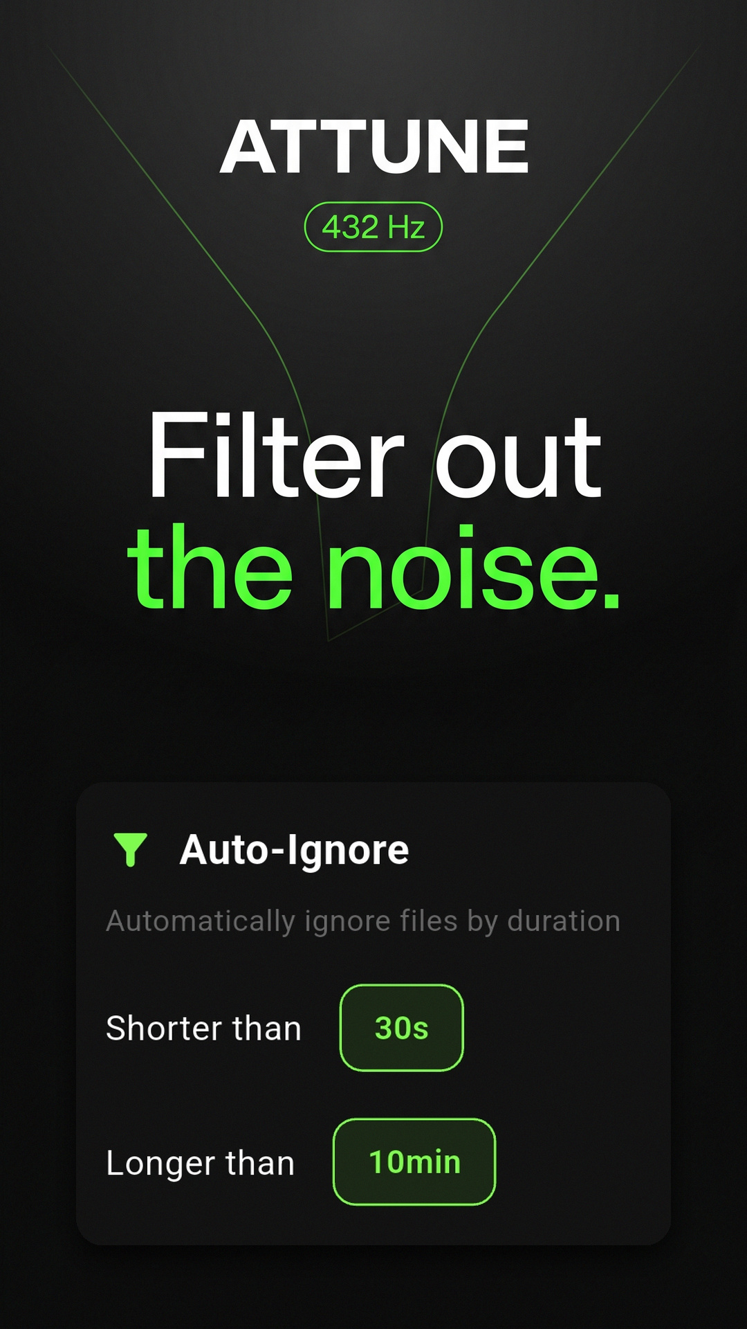 Auto-Ignore Filter
